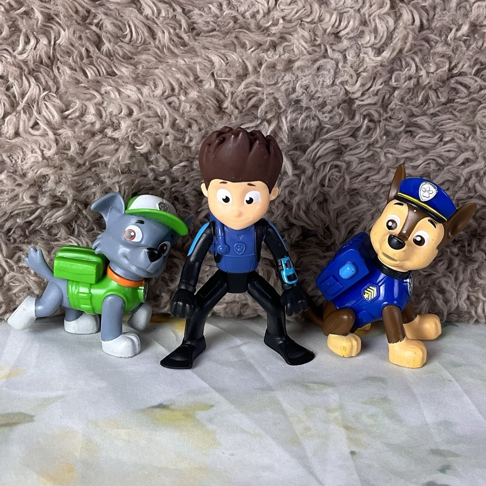 Paw Patrol Lot Ocean Rescue Divers Sea Patrol Scuba Figures Ryder Rocky Chase